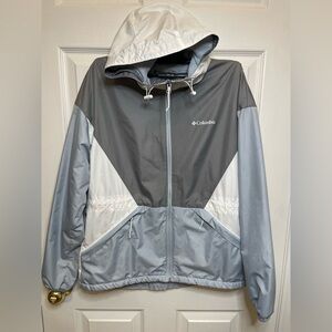 Columbia Hooded Windbreaker Jacket Women’s Small